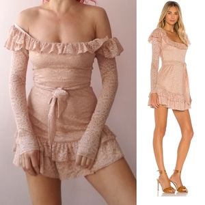 Nwot Majorelle Priyanka pink bridgerton dress xs